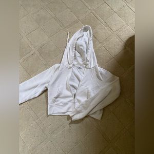 Hollister size small cropped hoodie